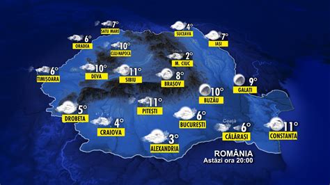 Prognoză meteo pe 10 zile pentru Balș, Olt